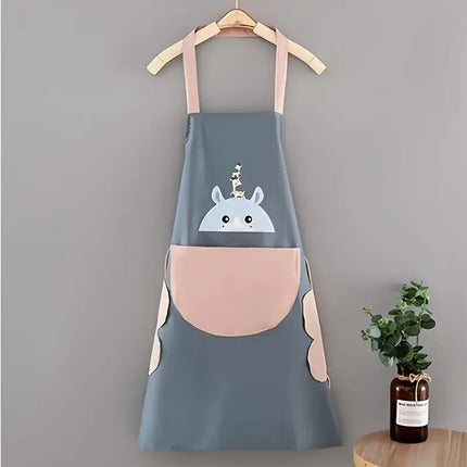 Adorable Animal Apron with Large Pocket (Buy 1 Get Free)