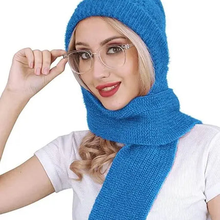 Integrated Ear Protection Windproof Cap Scarf