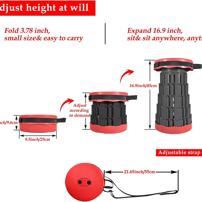 Foldable Telescopic stool