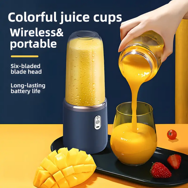 Portable Blender Mini Juicer™ | Perfect for Smoothies Shakes and Juices (400ml)