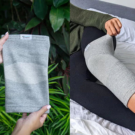 Instant Pain Relief Bamboo Compression Knee Sleeves +🔥 FREE Body Massager🔥