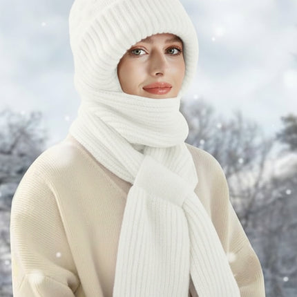 Integrated Ear Protection Windproof Cap Scarf