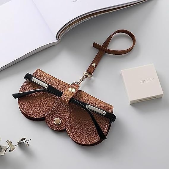 Stylish Leather Eyewear Cover (Buy 1 Get 1 Free)