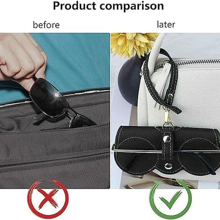 Stylish Leather Eyewear Cover (Buy 1 Get 1 Free)