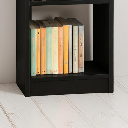 Wooden 4-Tier Storage Bookshelf