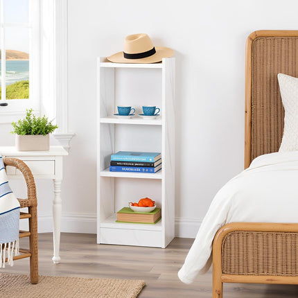 Wooden 4-Tier Storage Bookshelf