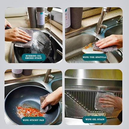 Reusable Microfiber Cleaning Cloth Roll (Mega Offer – 50 Sheets @ Just ₹499!)