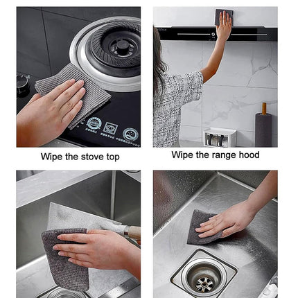 Reusable Microfiber Cleaning Cloth Roll (Mega Offer – 50 Sheets @ Just ₹499!)