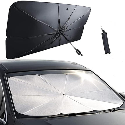 Foldable Car Windshield Sunshade Umbrella – UV Protection, Heat Blocker for Front Window