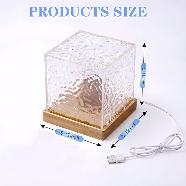 Ocean Waves Led Lamp 3D