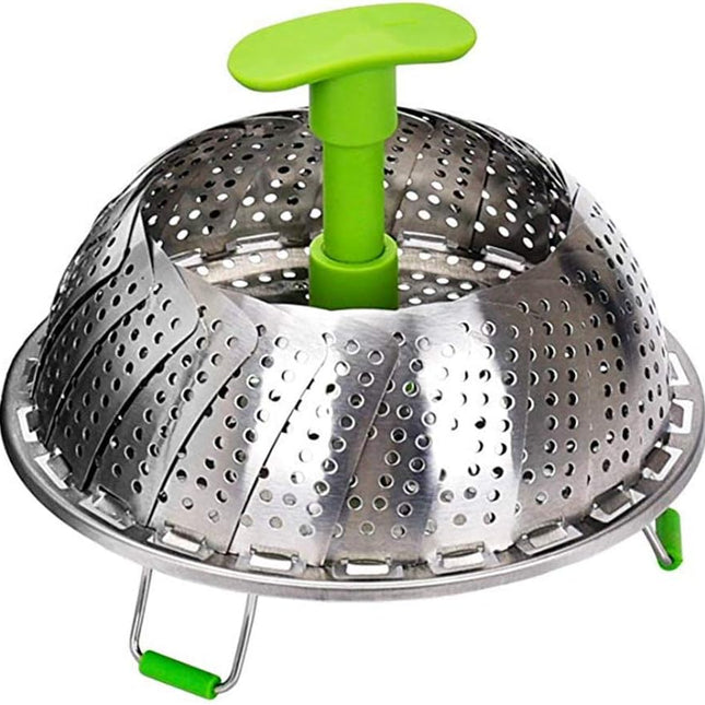 🔥Hot Sale 🔥Stainless steel vegetable steamer-folding steamer