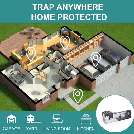 Big Rat Trap Cage for House Garden