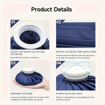 Hot & Cold Reusable Therapy Bag – Instant Relief for Pain, Swelling & Injuries