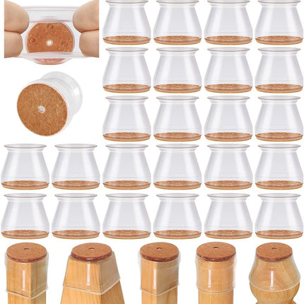 Leg Caps for Furniture- Easy movement & No more floor scratches