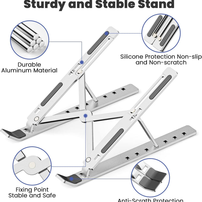 Portable Aluminum Laptop Stand