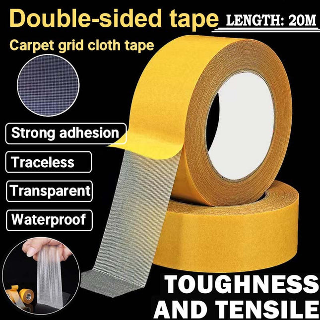 Super Sticky Resistant Clear Double-Sided Tape - 20 Meter